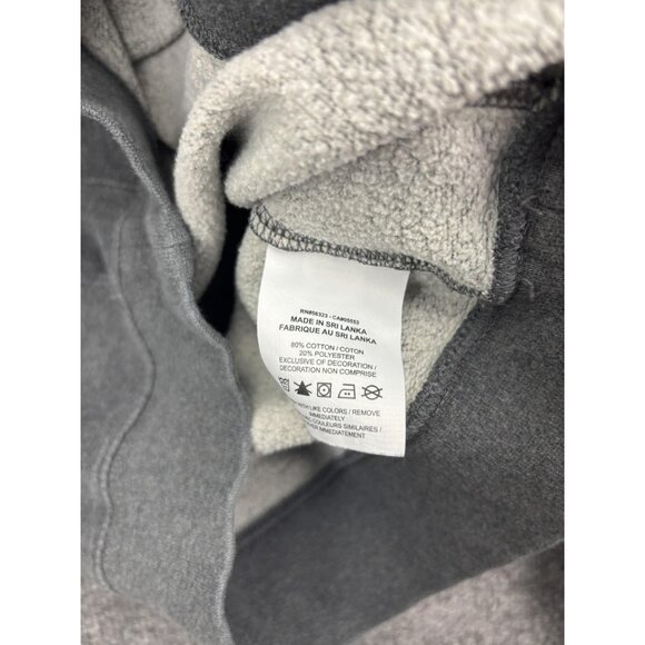 Nike Sweatshirt Mens Small Gray Crewneck Fleece Pullover Embroidered Swoosh - Picture 6 of 7